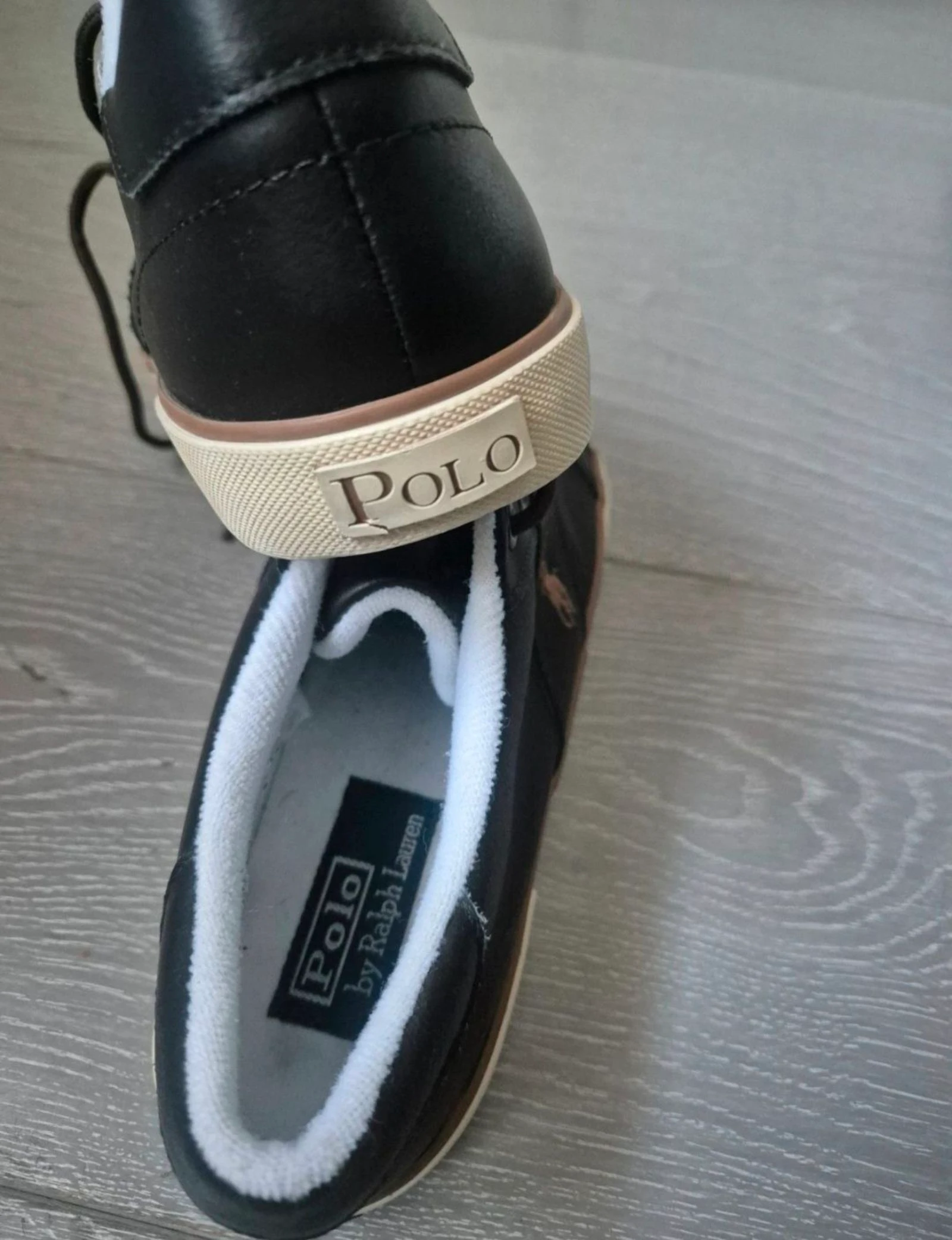 Tênis marrons. Polo Ralph Lauren. Tamanho 42.5 – photo 5